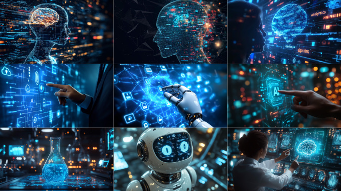 AI蓝色科技人工智能