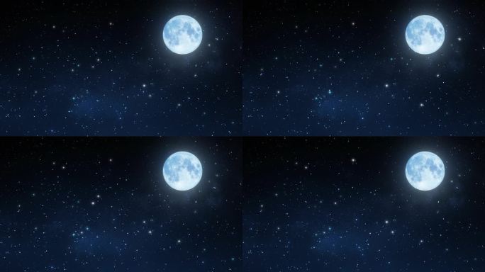 星空月亮4K