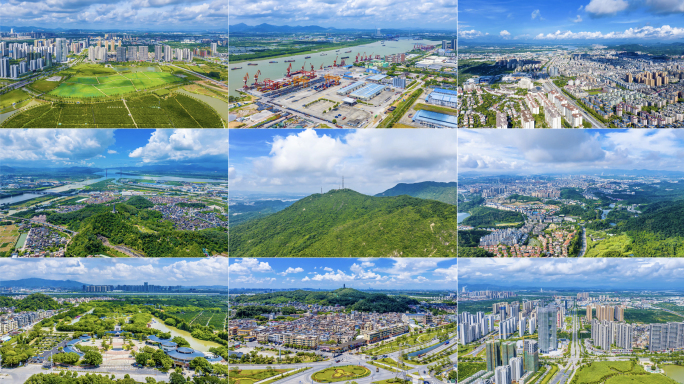 2024新会航拍延时合集