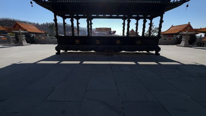 敦化市 人文 旅游 寺庙 东北 修行