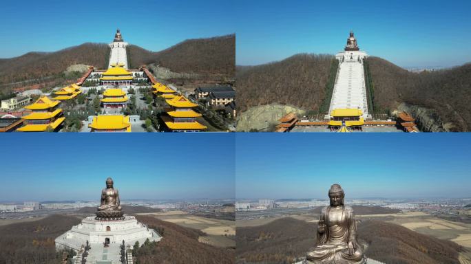 敦化市 旅游 寺庙 佛塔 东北 修行