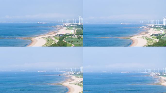 碧海金滩 航拍延时 4K