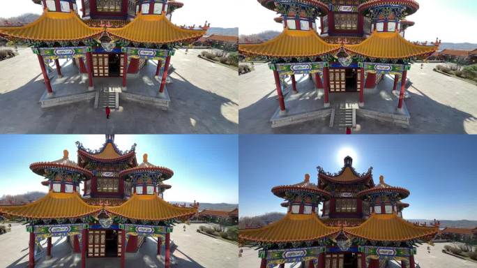 敦化市 人文 旅游 寺庙 东北 修行