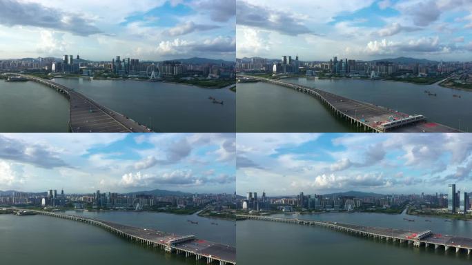 大湾区  大海 都市 海洋 桥梁 大桥