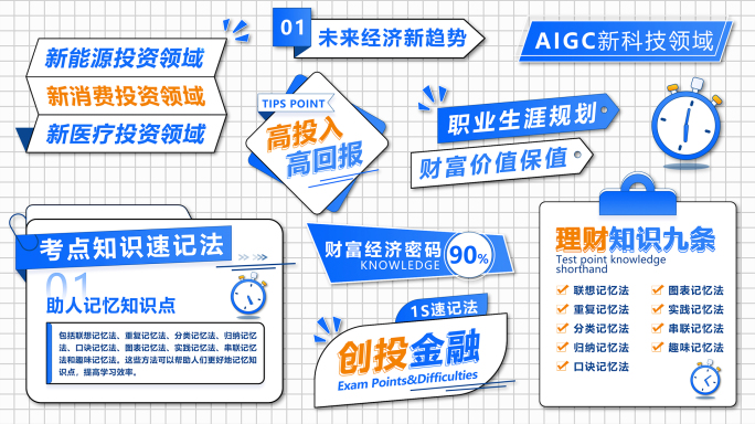 MG文字字幕关键词动画
