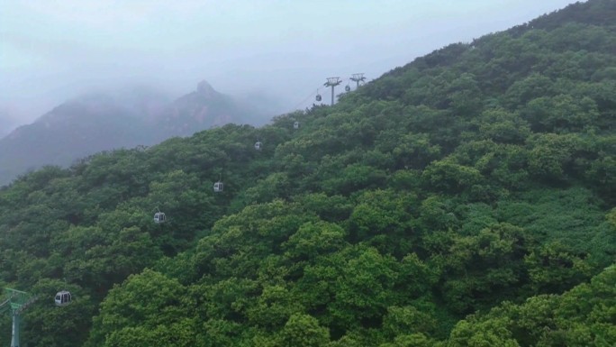 五莲 九仙山 云海 航拍