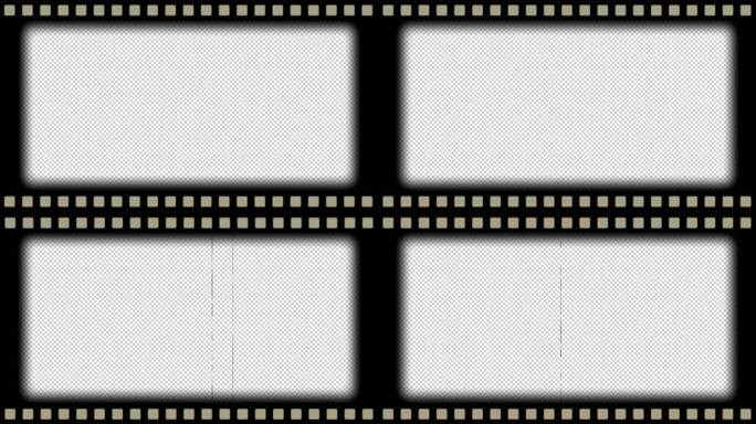 老电影复古旧胶片电影胶片效果视频素材