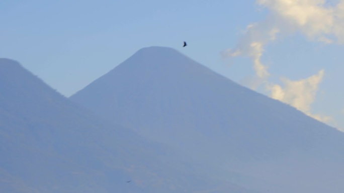 活火山Atitlán Tolimán，危地马拉圣佩德罗，中美洲