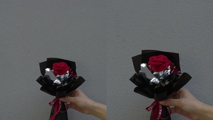 红色玫瑰花花束