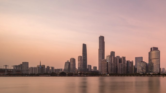 广州珠江新城夜景