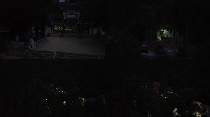 夜拍松鹤寺