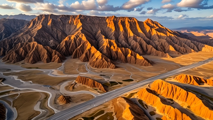 新疆吐鲁番火焰山
