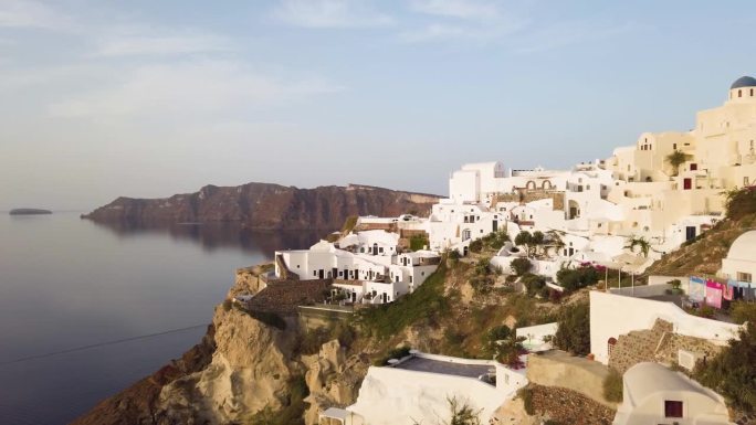 夜晚的伊亚村，圣托里尼