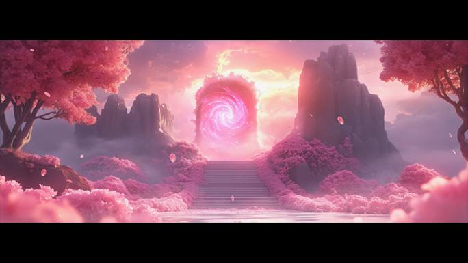 繁花-唯美古风舞蹈背景