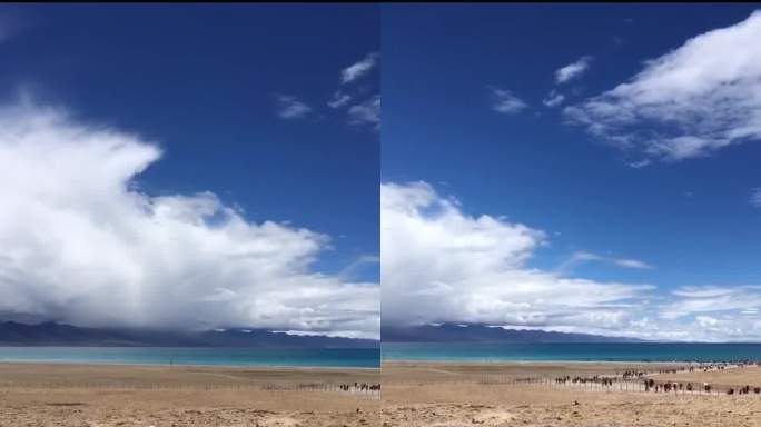 西藏拉萨纳木措湖/高原湖泊