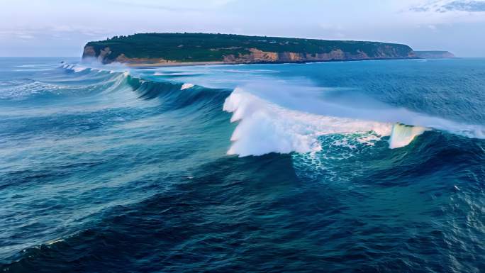 大海 海浪 浪花 乘风破浪 波浪滔天