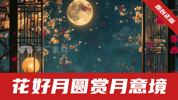 花好月圆-赏月意境唯美