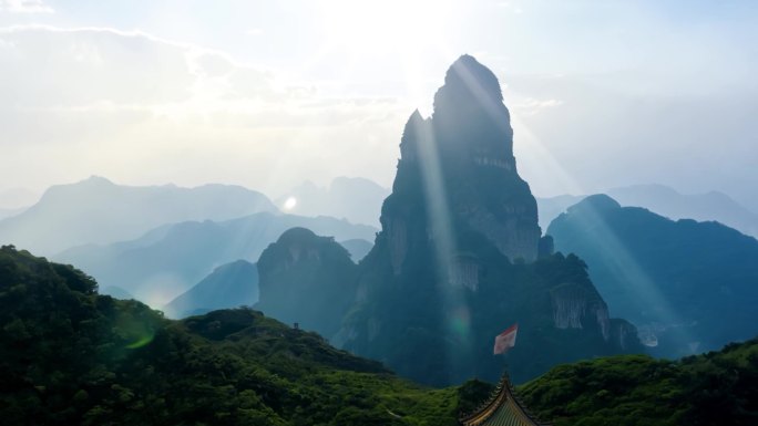 三清山各景点  西海岸三清宫玉京峰