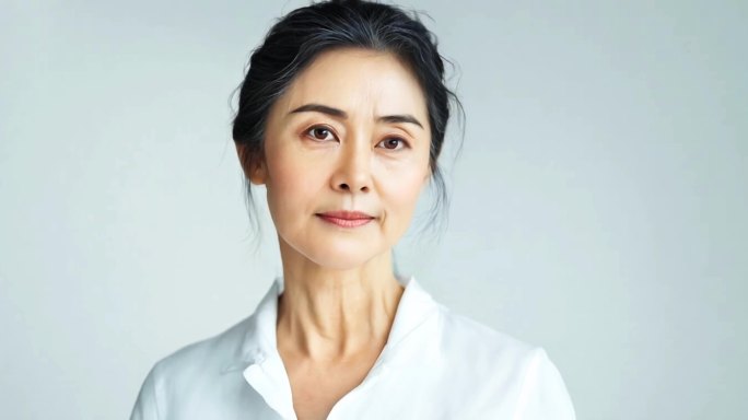 女人容貌由年轻到年老的变化
