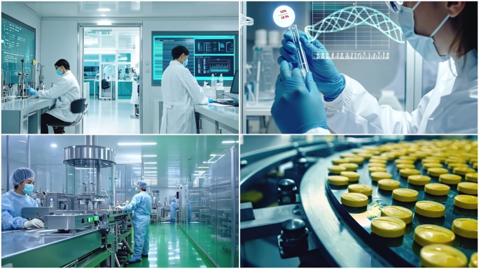 生物医药实验室药物生产车间研发研究生物