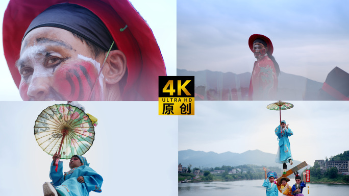 三汇彩亭会非遗民俗文化民俗表演