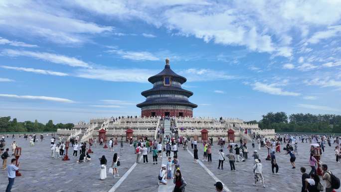 天坛延时合集 天坛 中轴线地标 中轴心