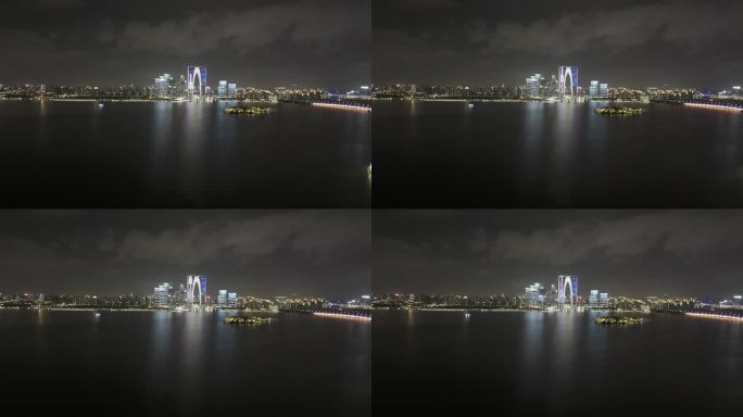 苏州金鸡湖夜景