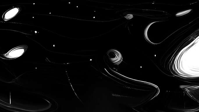 抽象手绘星空