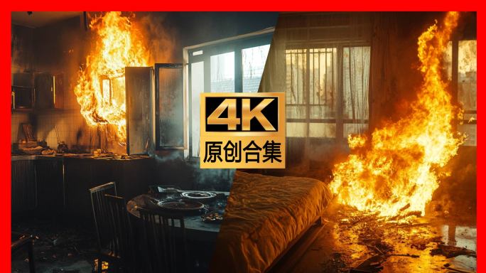 室内起火房间火灾