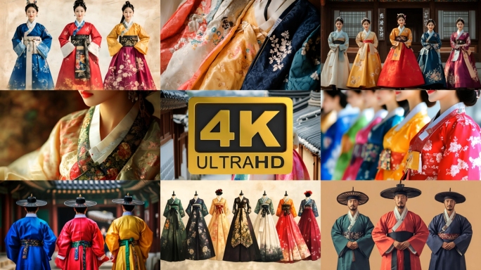 朝鲜服韩服朝鲜族传统服饰盛装古装