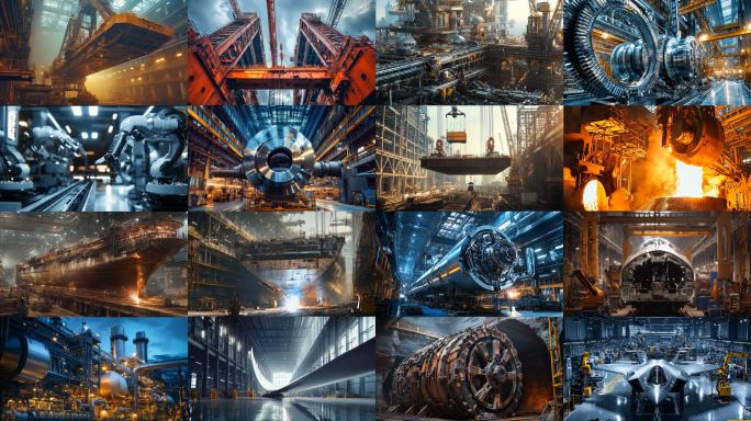 4K高帧率工业强国素材合集
