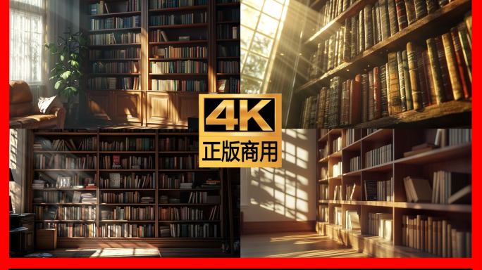 读书 书墙 书柜 书架 书房 光影书架