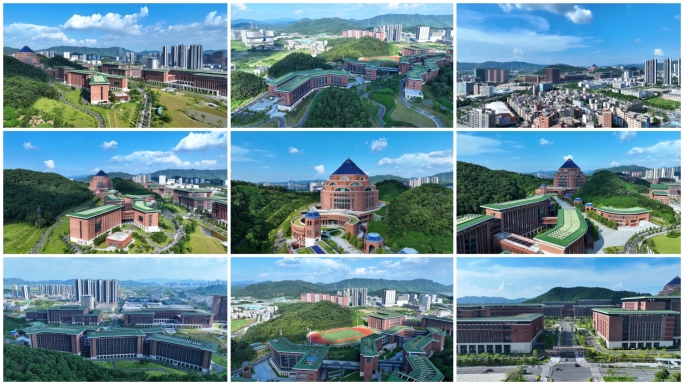 中山大学深圳校区航拍合集