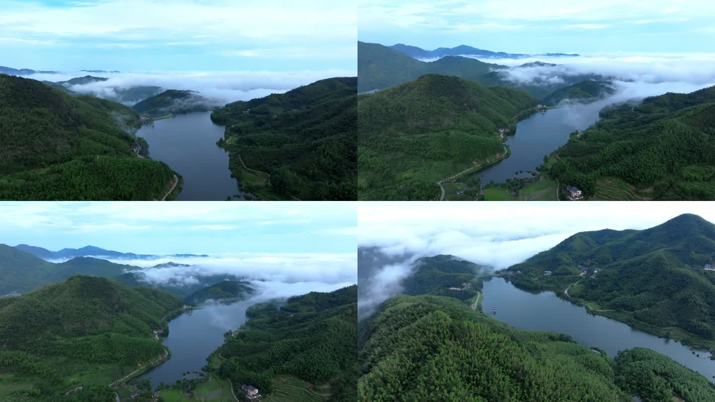 4K宜春明月山航拍