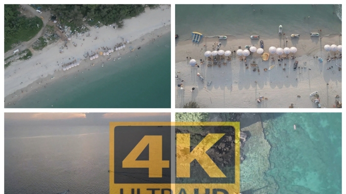 广西北海涠洲岛航拍视频