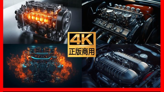 汽车发动机引擎内燃机