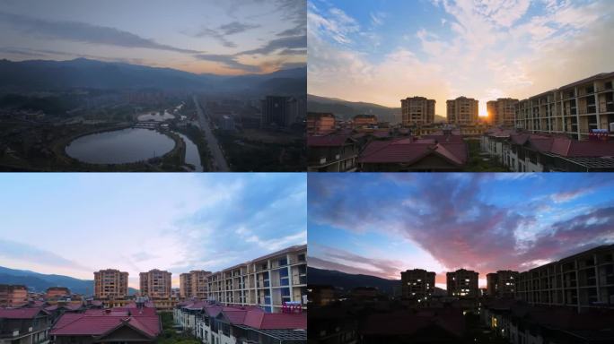 云南临沧沧源 葫芦湖 昼夜交替 延时