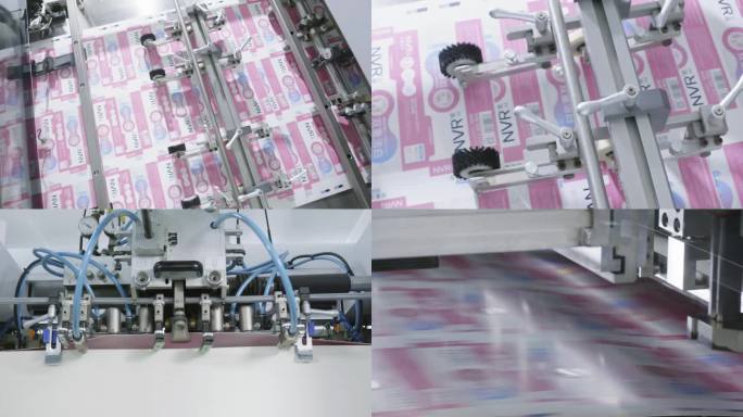 高端绿色自动化印刷车间进口印刷机器膜切机