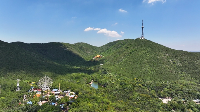 淮北相山公园航拍