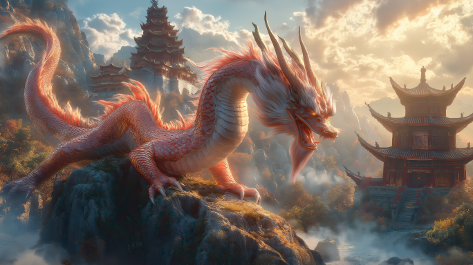 中国龙 神话龙 龙年