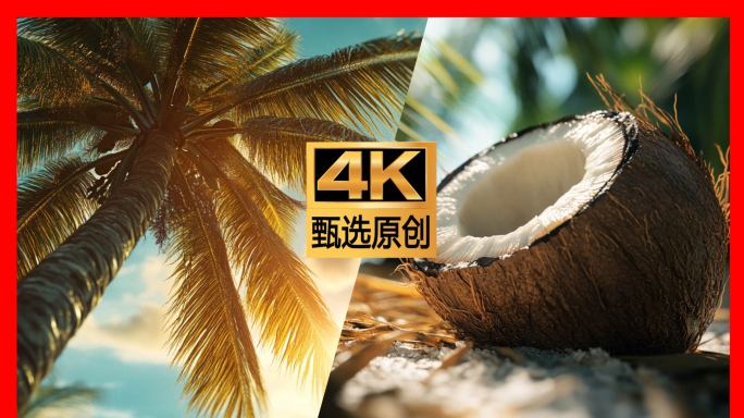椰子树椰子椰树