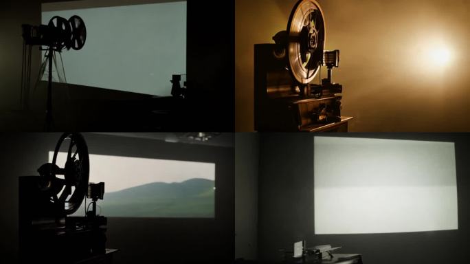 历史放映机片头放映机