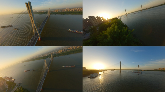 【4K】安庆长江大桥 穿越机航拍