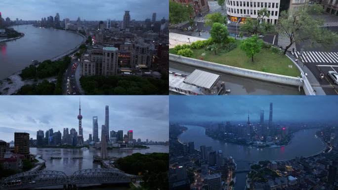 贝碧嘉台风后的上海