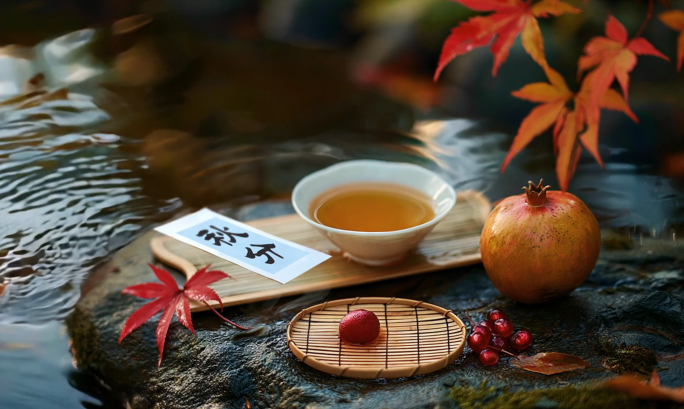 秋分 节气  秋天 秋景 枫叶