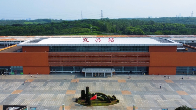 宜兴站航拍