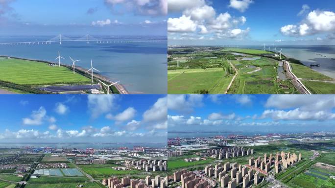 上海长兴岛 振华重工 上海长江大桥