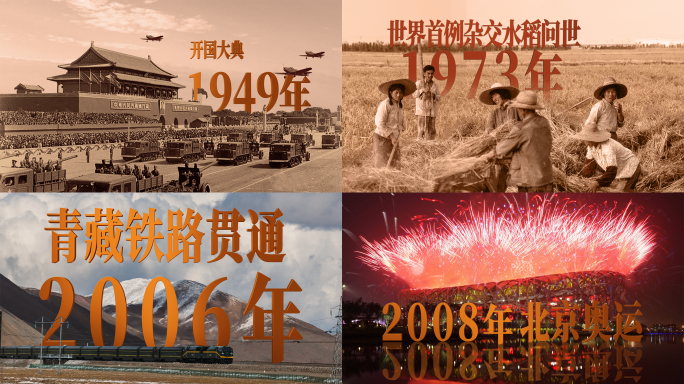 中国现代史历史大事件老照片介绍