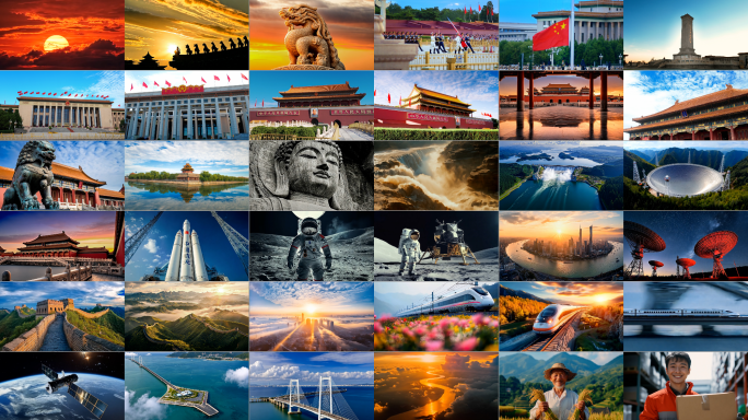 祖国昌盛中国新时代发展繁荣富强素材集锦