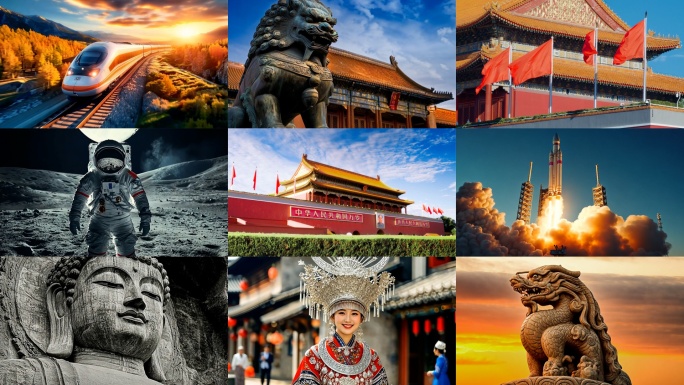 祖国昌盛中国新时代发展繁荣富强素材集锦